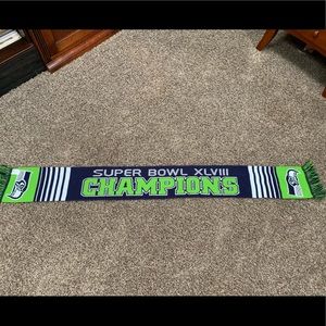 Seattle Seahawks Super Bowl Champion Scarf
